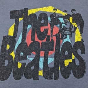 THE BEATLES Band Silhouette & Logo Graphics  Old Navy Collectibles Medium